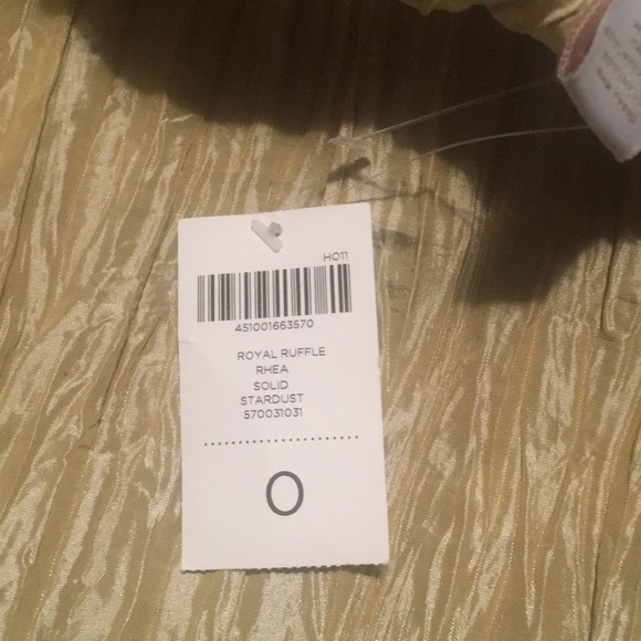 Chico’s Star ⭐️ Dust Gold Jacket/ Blazer - Picture 5 of 5